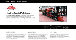 Desktop Screenshot of cobbfab.com
